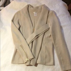 Oscar de la rents sweater jacket
